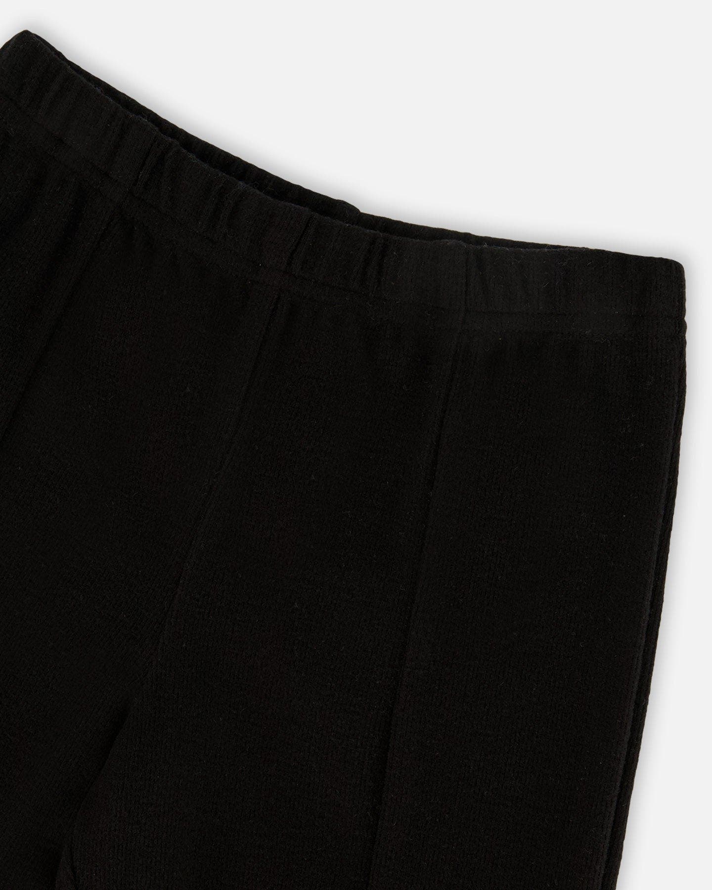Deux par Deux Ribbed Leggings Bootleg with Slit (Women) | Nordstrom