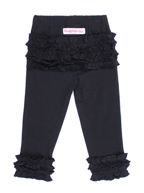 Baby Girls Ruffle Leggings with Signature Rear Ruffles