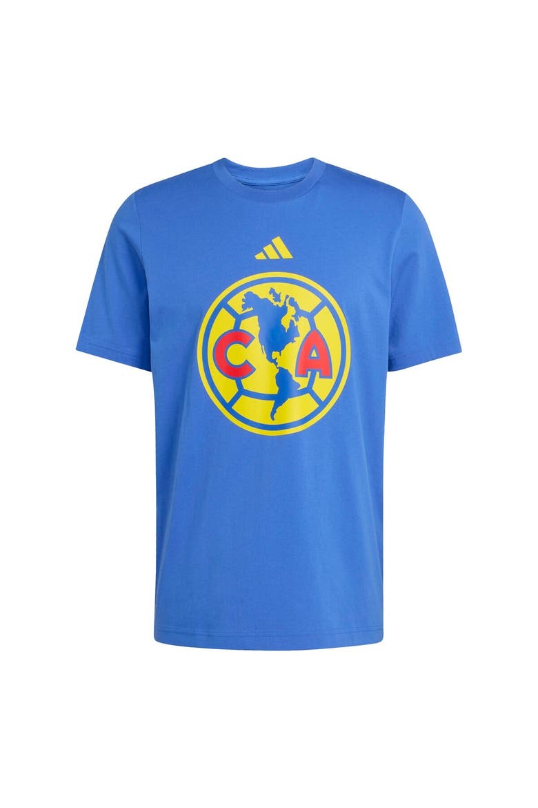 Men's adidas Blue Club America DNA Alphaskin T-Shirt, Alternate, color, Blue