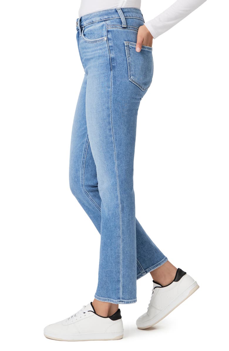 PAIGE Cindy High Waist Ankle Straight Leg Jeans, Alternate, color, 