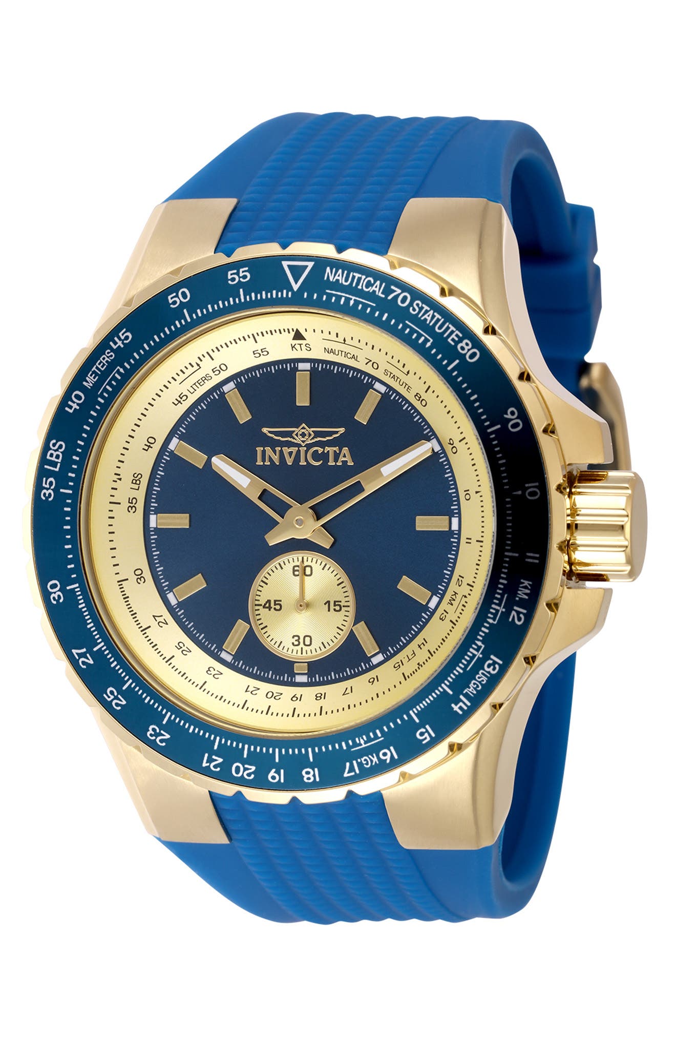selected BLUE/GOLD