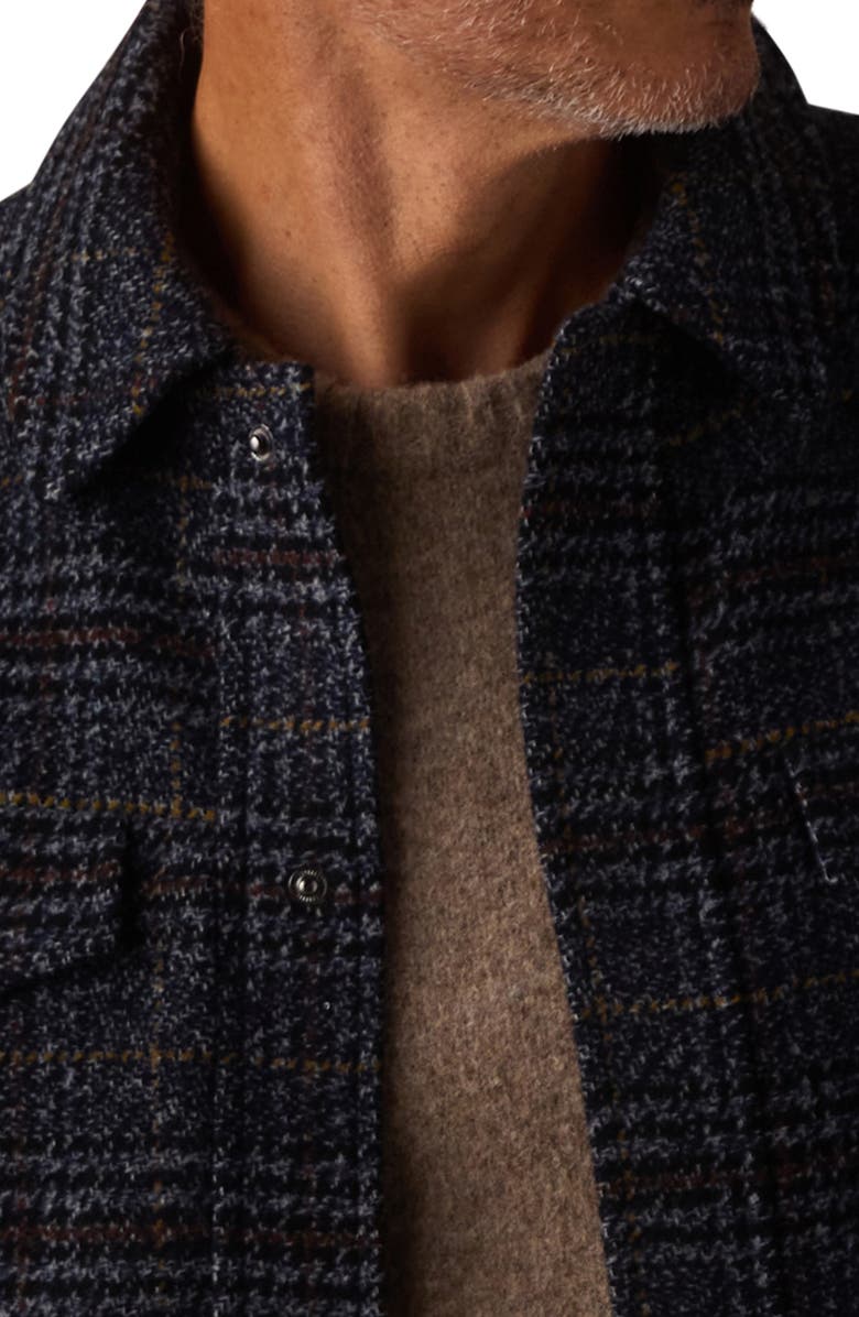 The Normal Brand Legend Jacket, Alternate, color, Navy Plaid