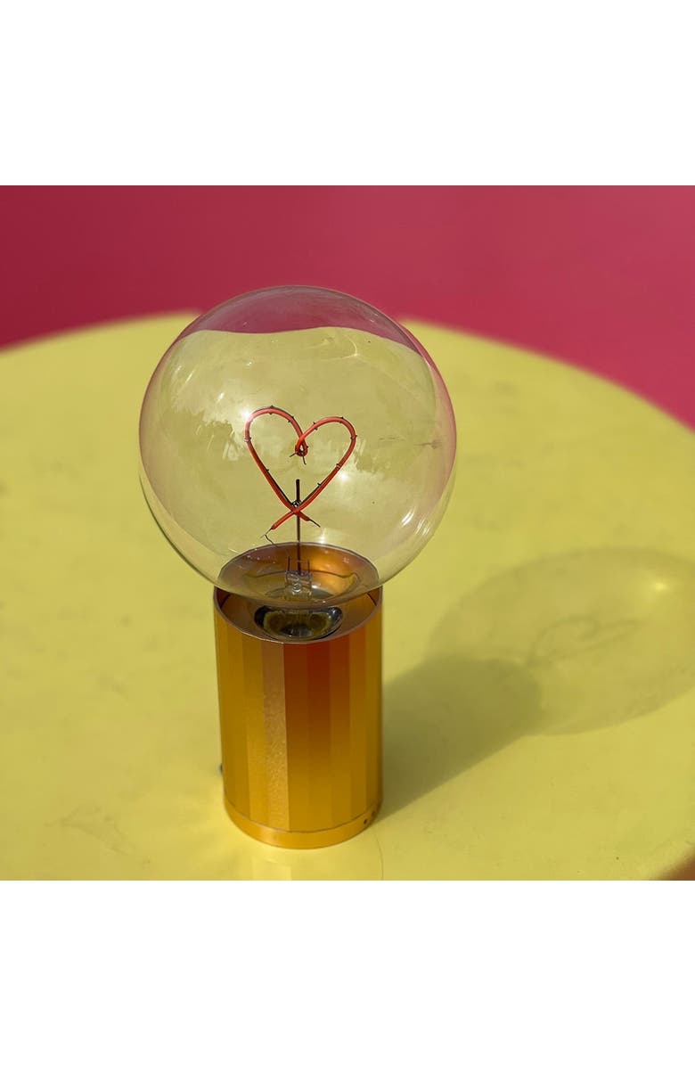 MITB Heart Portable Table Lamp, Alternate, color, Gold