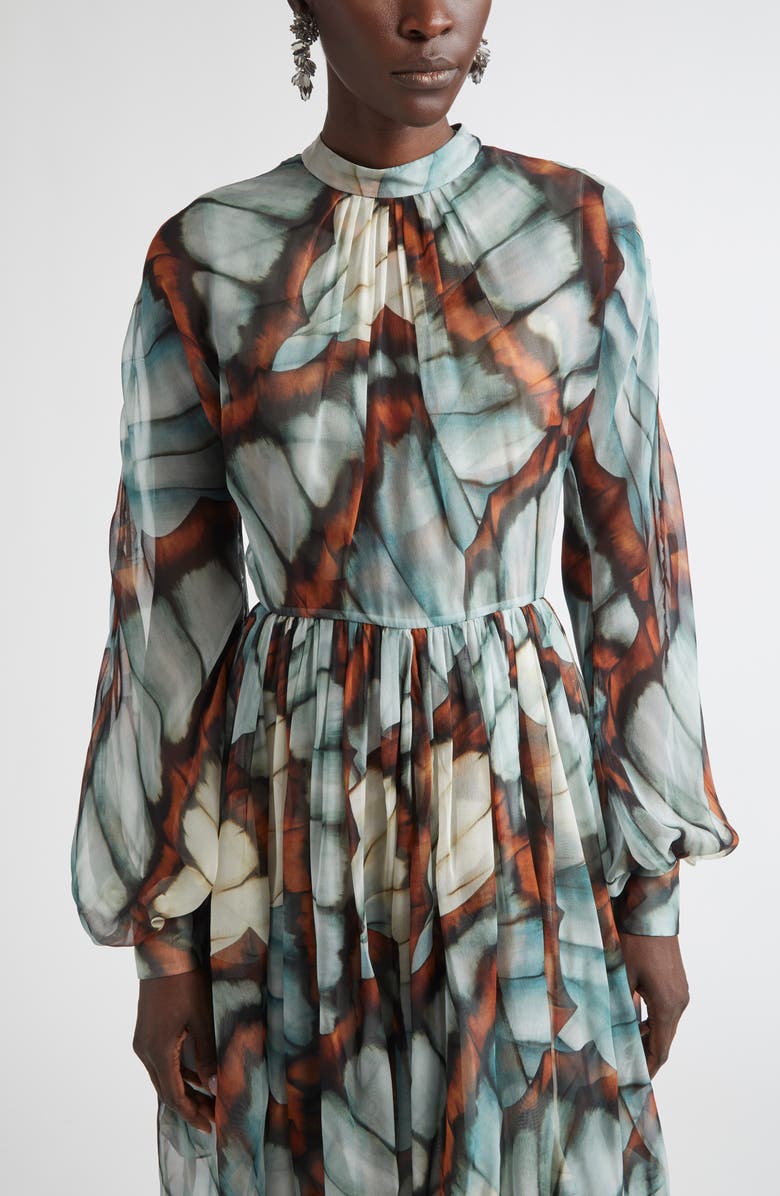 Oscar de la Renta Beaded Sequin Tassel Earrings, Alternate, color, Silver