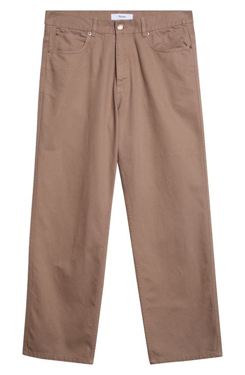 Coarse Cotton Twill Trousers