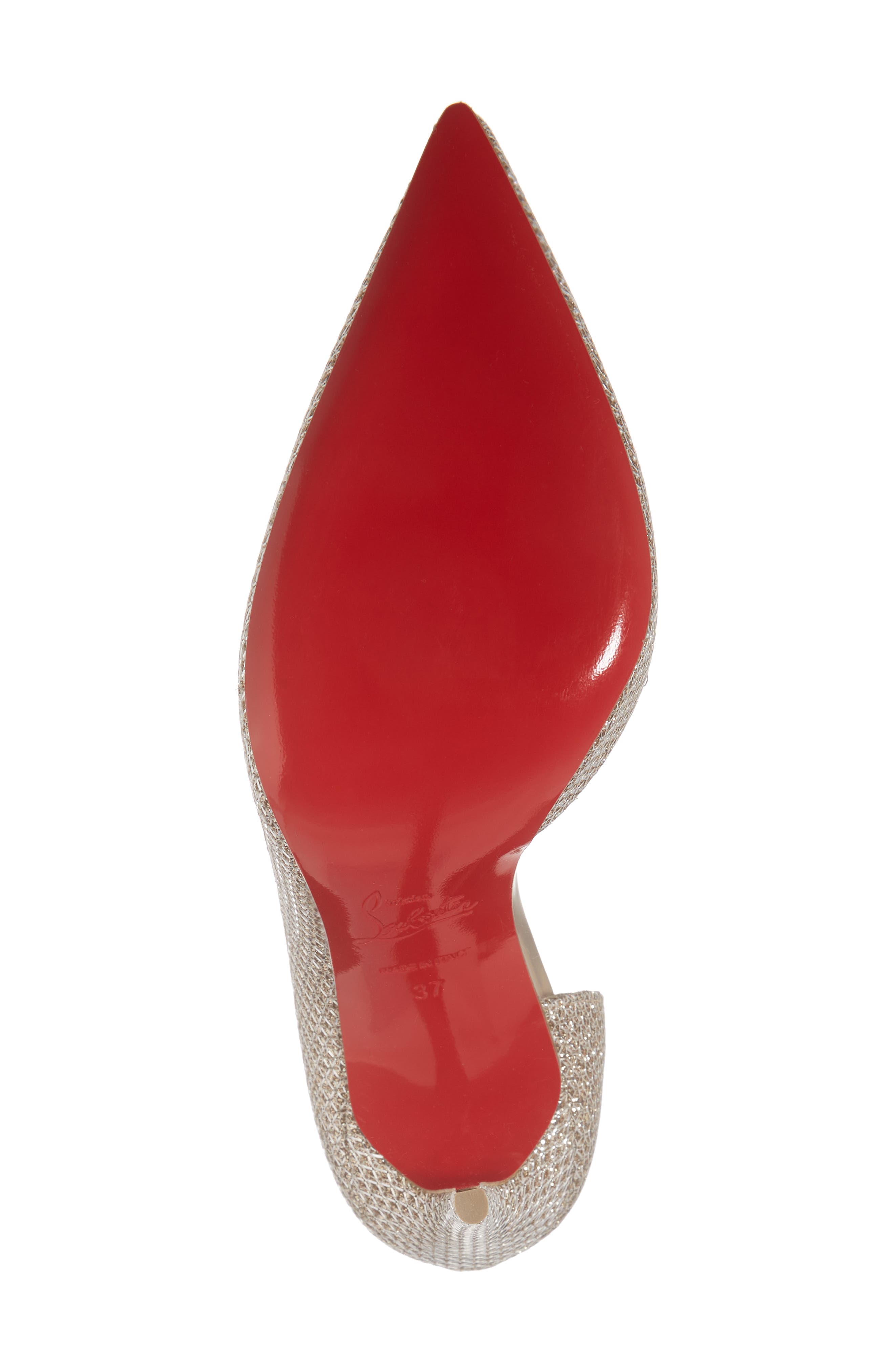 Christian Louboutin Iriza Half d'Orsay Pump, Alternate, color, 