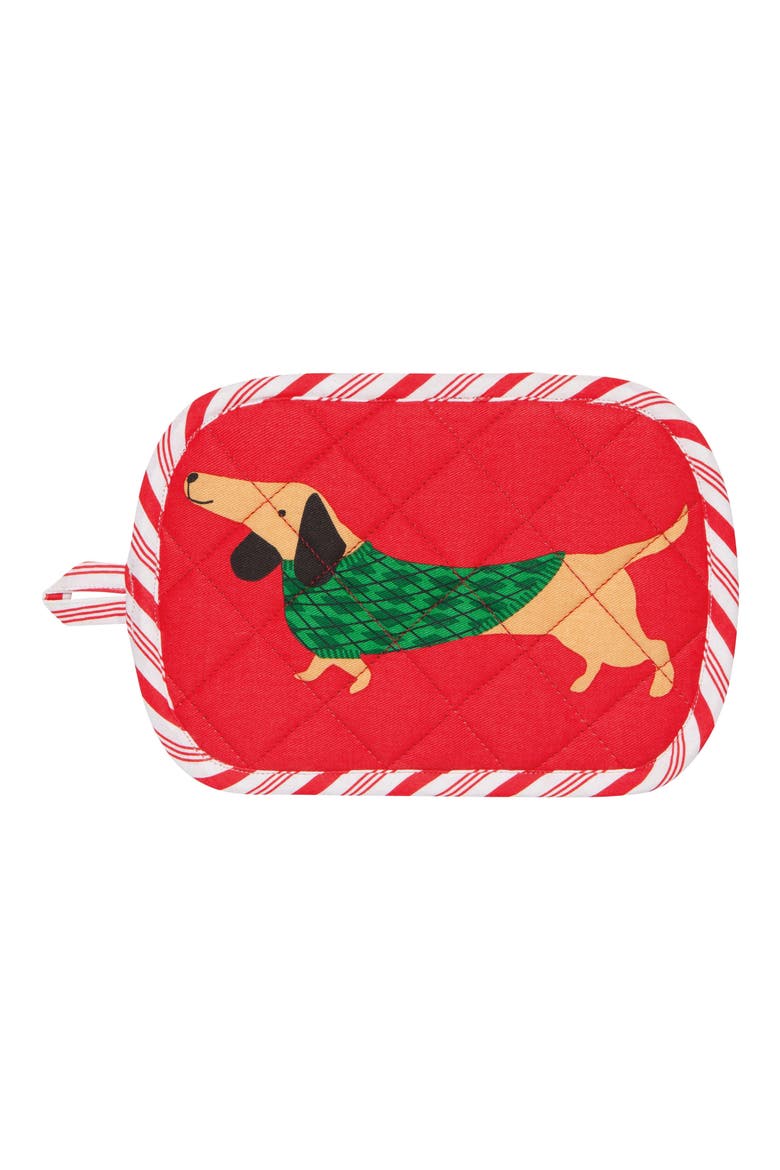 Holiday Hounds Potholder, Main, color, HOLIDAY HOUNDS