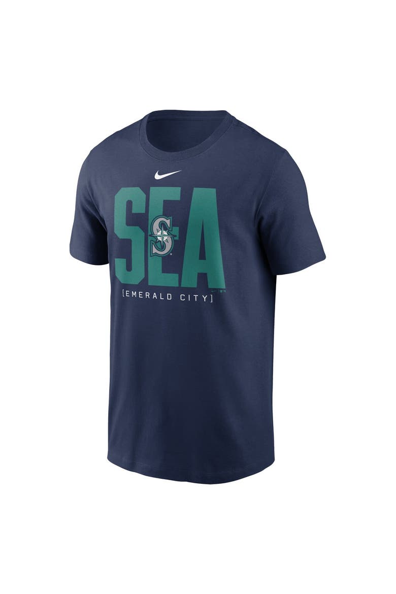 Men's Nike Navy Seattle Mariners Scoreboard T-Shirt, Alternate, color, Navy