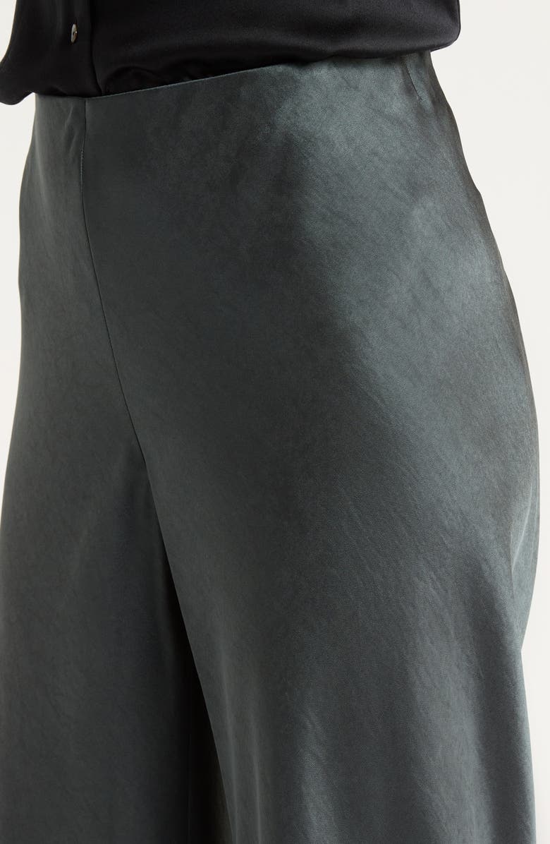 Vince Fluid High Waist Straight Leg Pants, Alternate, color, Malachite