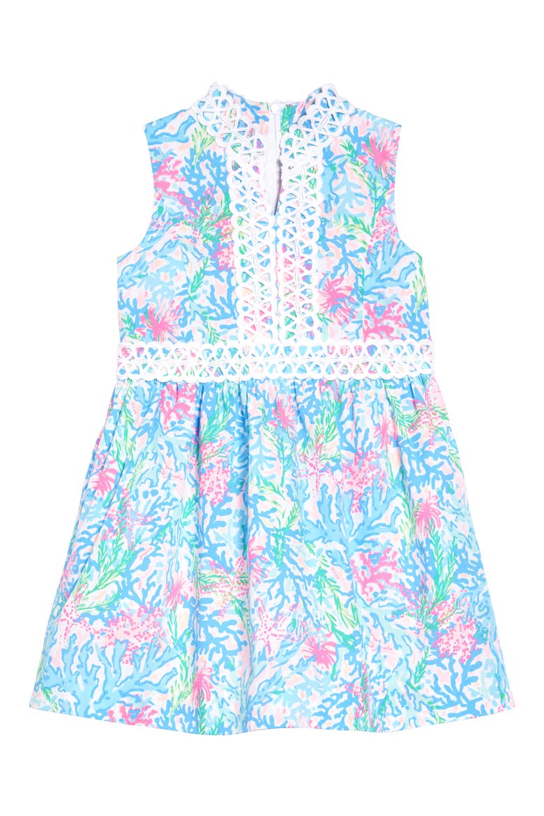 Mini Franci Dress, Main, color, CORAL BAY