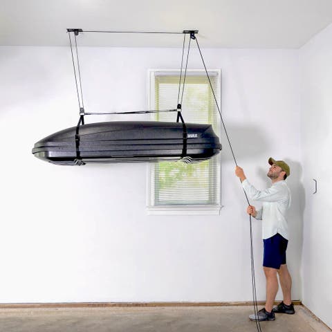 Cargo Box Hoist | Holds up to 150 lbs | Up to 14' Lift