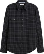 James Campbell Ysabel Modern Fit Plaid Cotton Button-Up Shirt