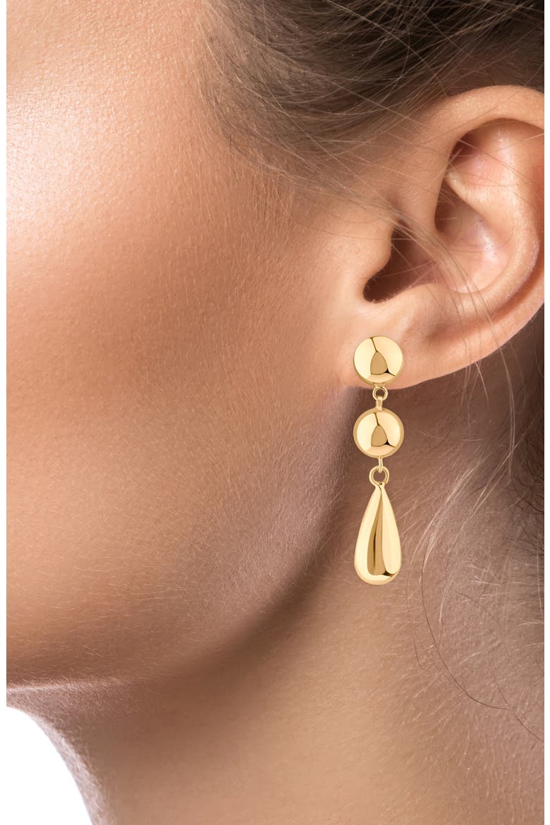 Drop Earrings (Nordstrom Exclusive), Alternate, color, GOLD
