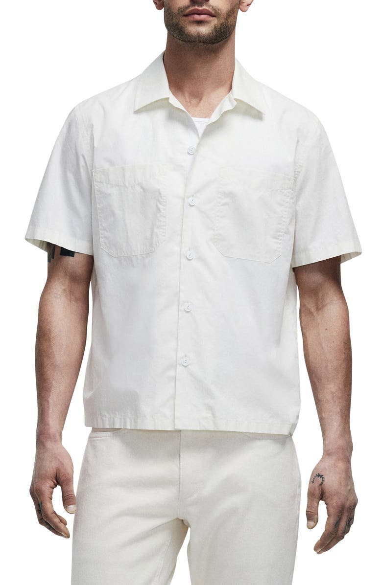 rag & bone Stanton Short Sleeve Camp Shirt, Main, color,