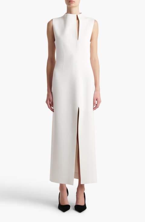 Lowen Crepe Midi Dress