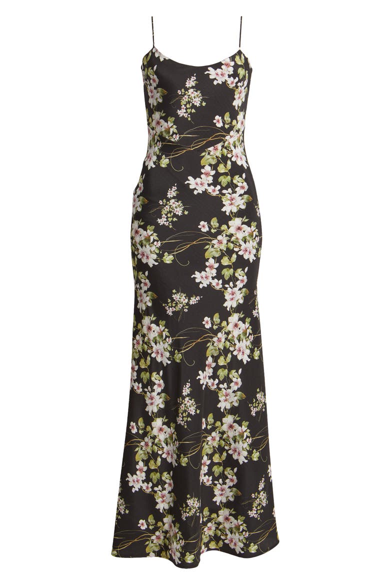 Juliette Floral Maxi Slipdress, Alternate, color, MYSTIC GARDEN