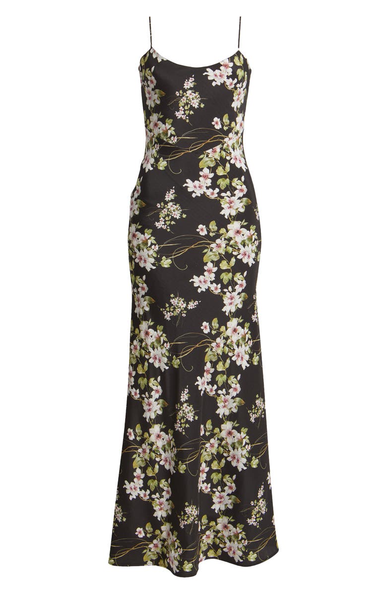 Sonya Moda Juliette Floral Maxi Slipdress, Alternate, color, Mystic Garden