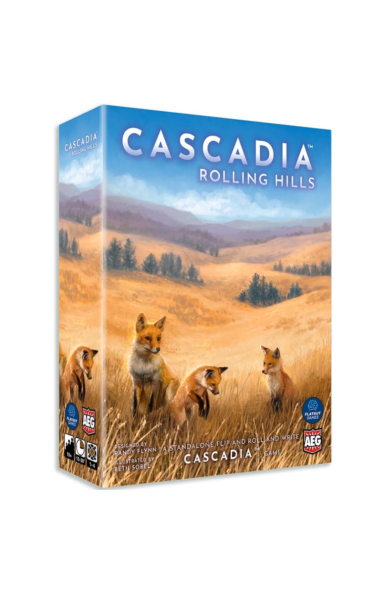 AEG Rolling Hills, Fliprollwrite Board Game, Ages 10+, Main, color, Multicolored
