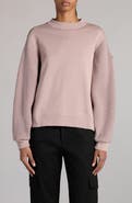 Moncler Mixed Media Virgin Wool & Cotton Sweatshirt