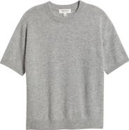 Nordstrom Short Sleeve Cashmere Sweater