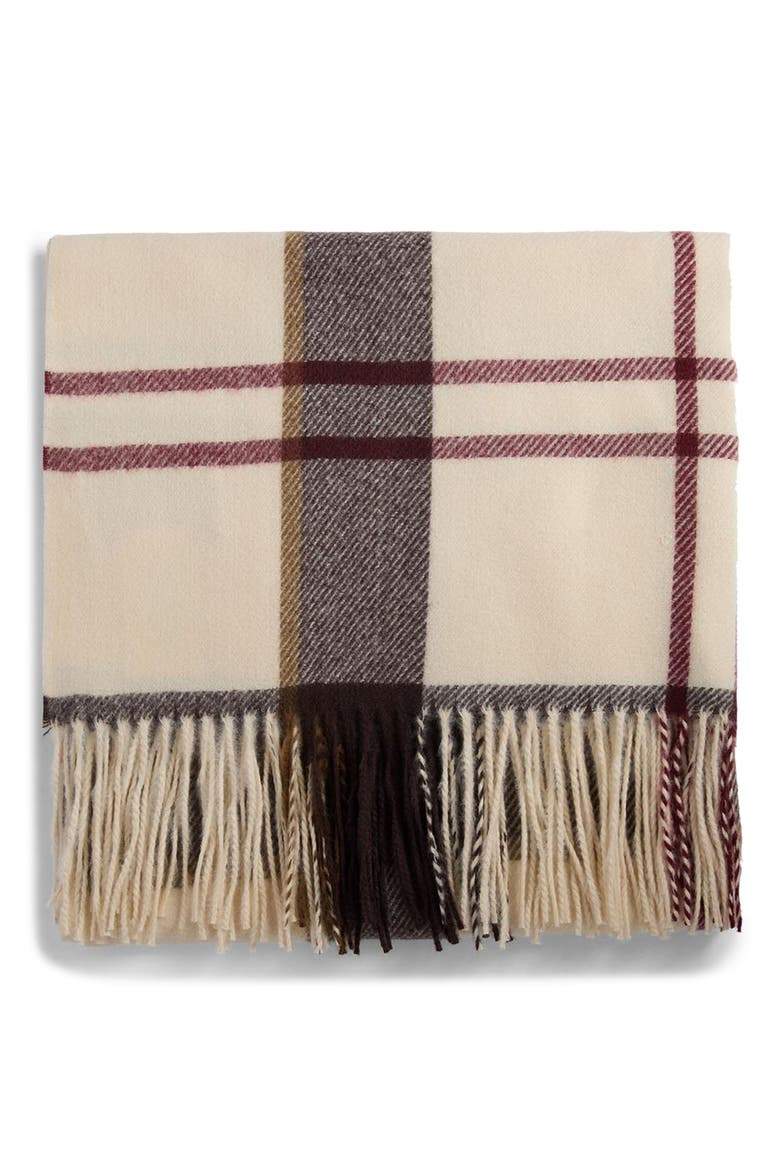 Harriet Tartan Scarf, Alternate, color, LIGHT MUTED TARTAN