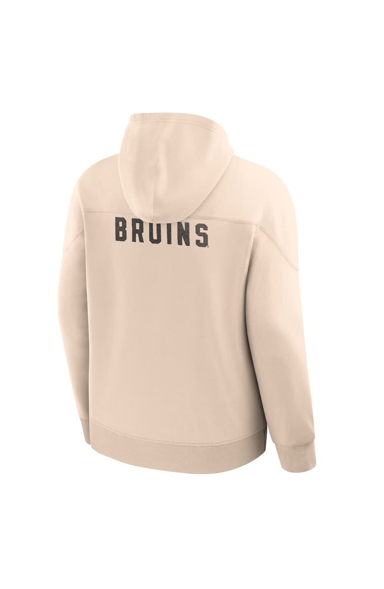 FANATICS Men's Fanatics Cream Boston Bruins Vintage Hoodie, Alternate, color, Cream