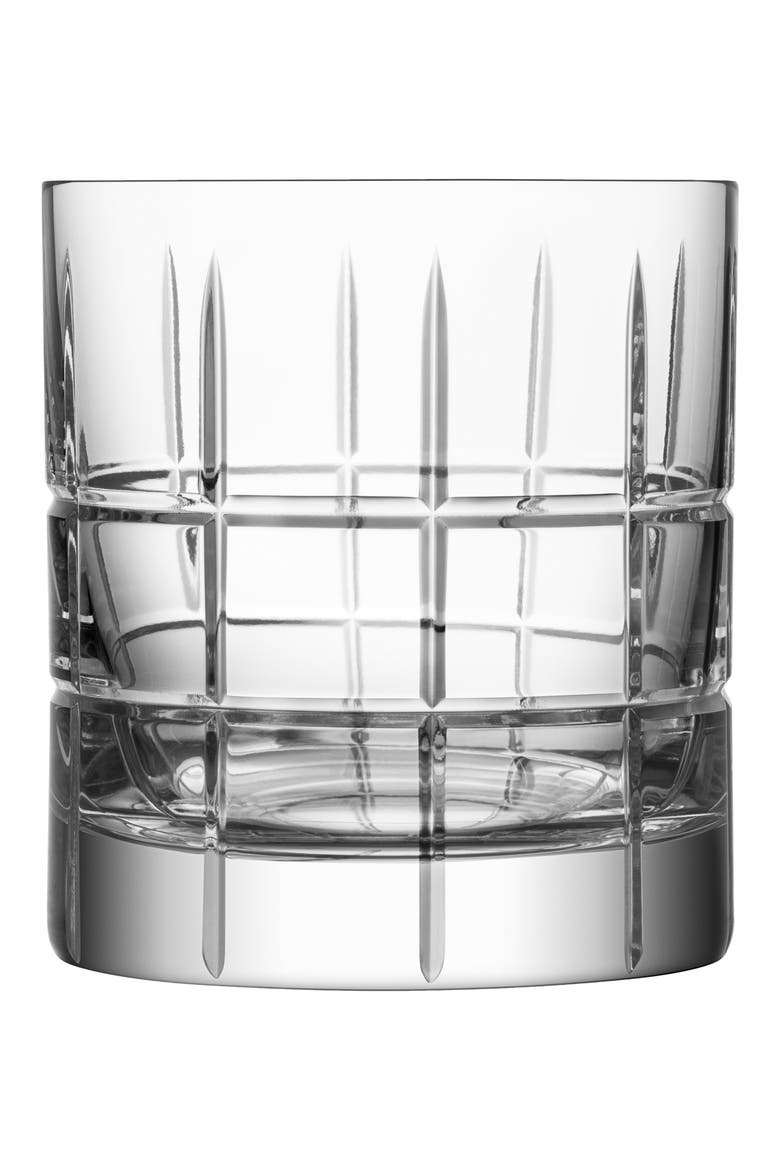 Set of 4 'Street' Old Fashioned Tumblers, Main, color, CLEAR