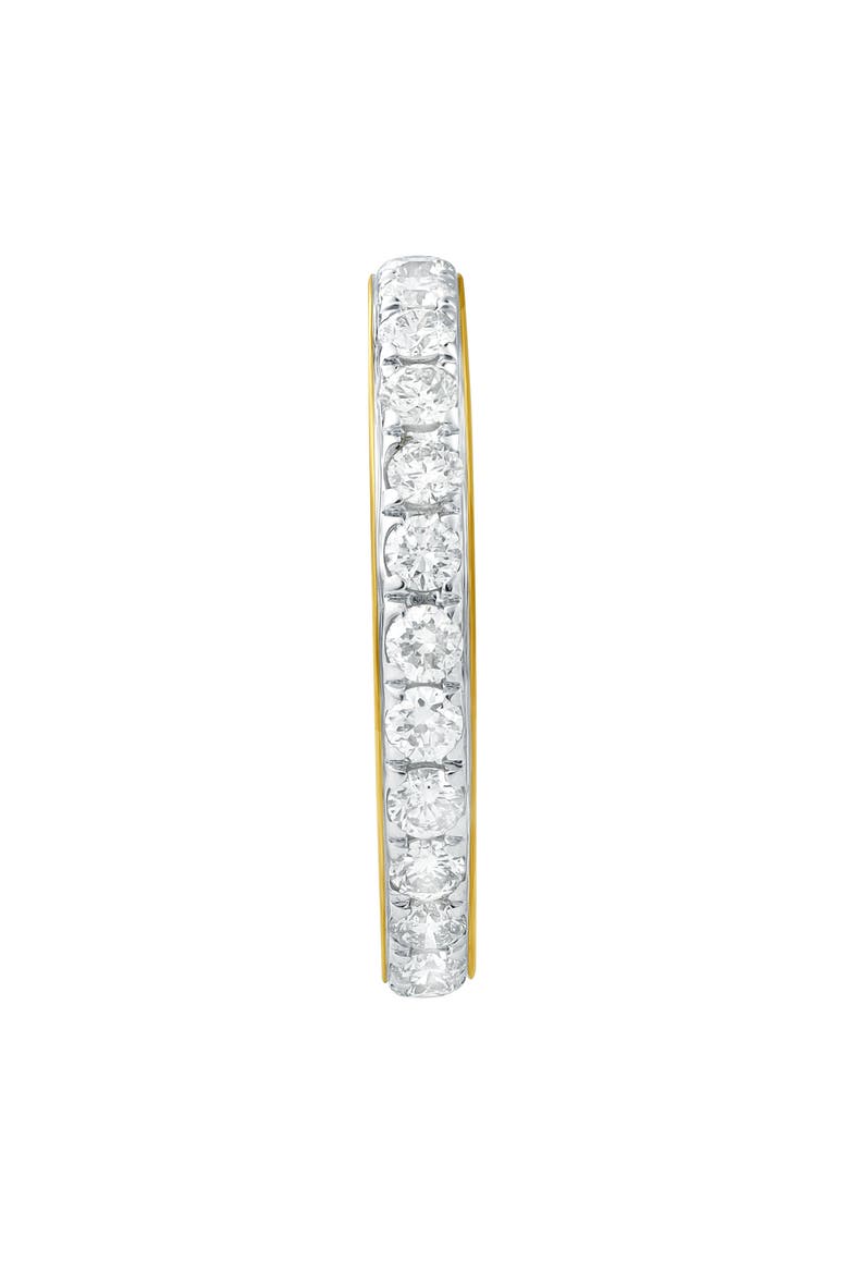 Averine 1.00 Ct Natural Diamond Eternity Band 14K Gold Ring, Alternate, color, 14K Yellow Gold