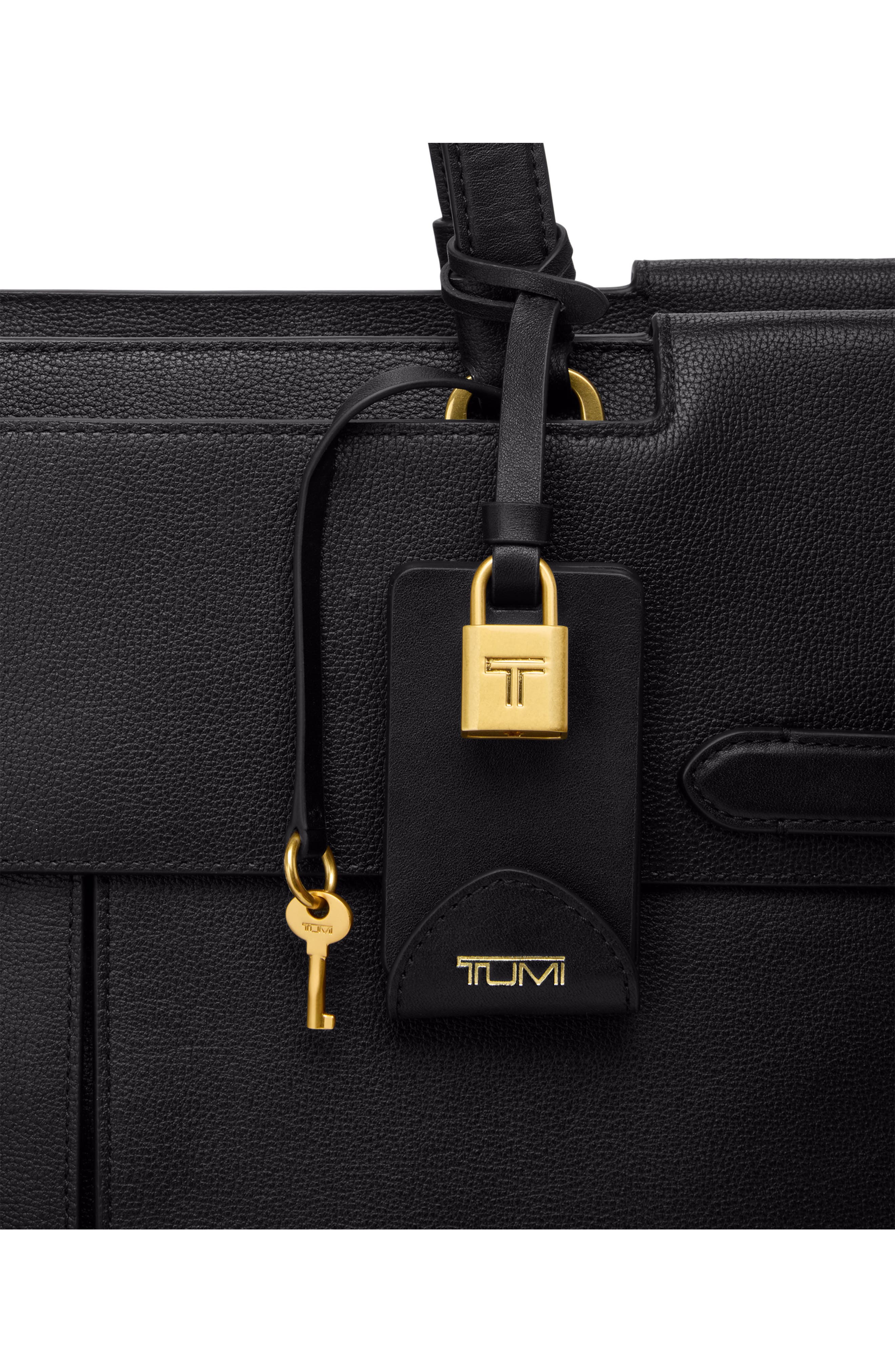 TUMI Large Agent Leather Tote, Alternate, color, 