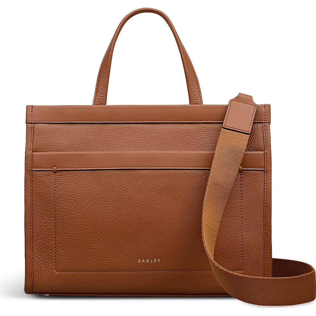 Radley Alba Place Small Ziptop Satchel Bag In Sand