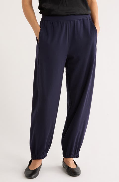 Lantern Ankle Ponte Joggers