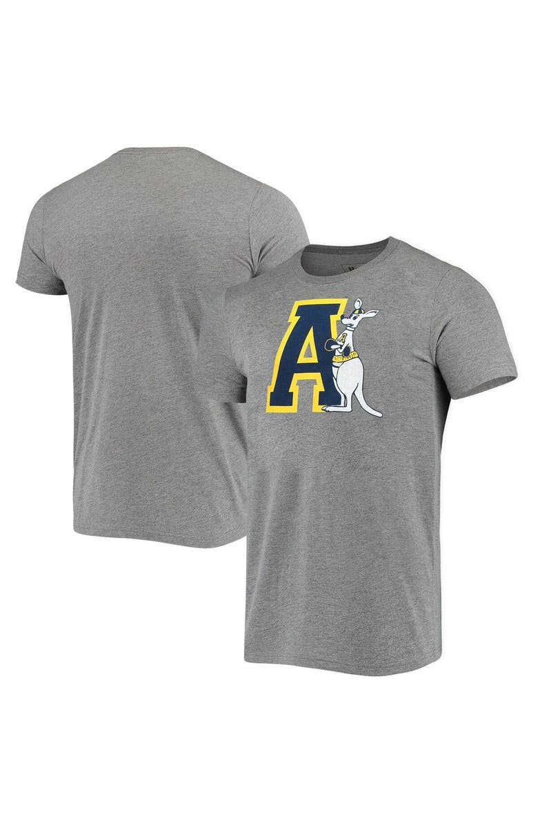 HOMEFIELD Men's Homefield Gray Akron Zips Vintage Zippy T-Shirt, Alternate, color,