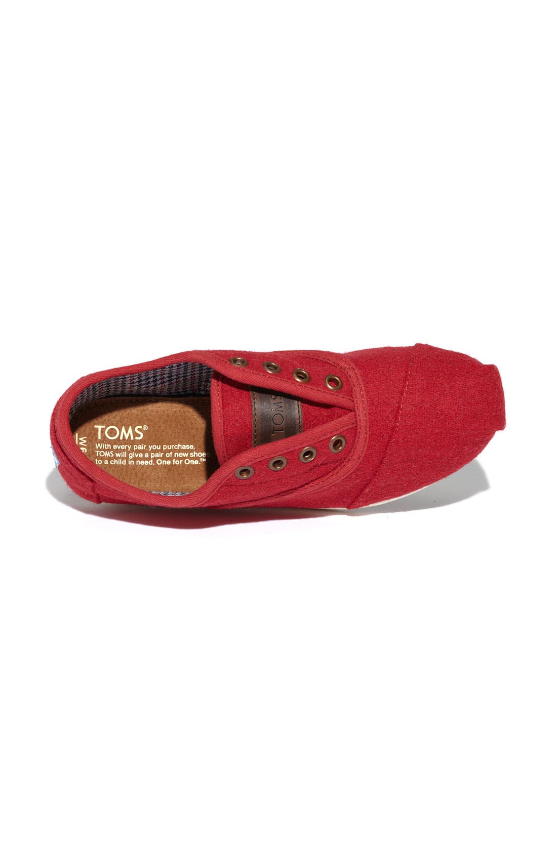 'Cordones' Woolen Sneaker, Alternate, color, RED
