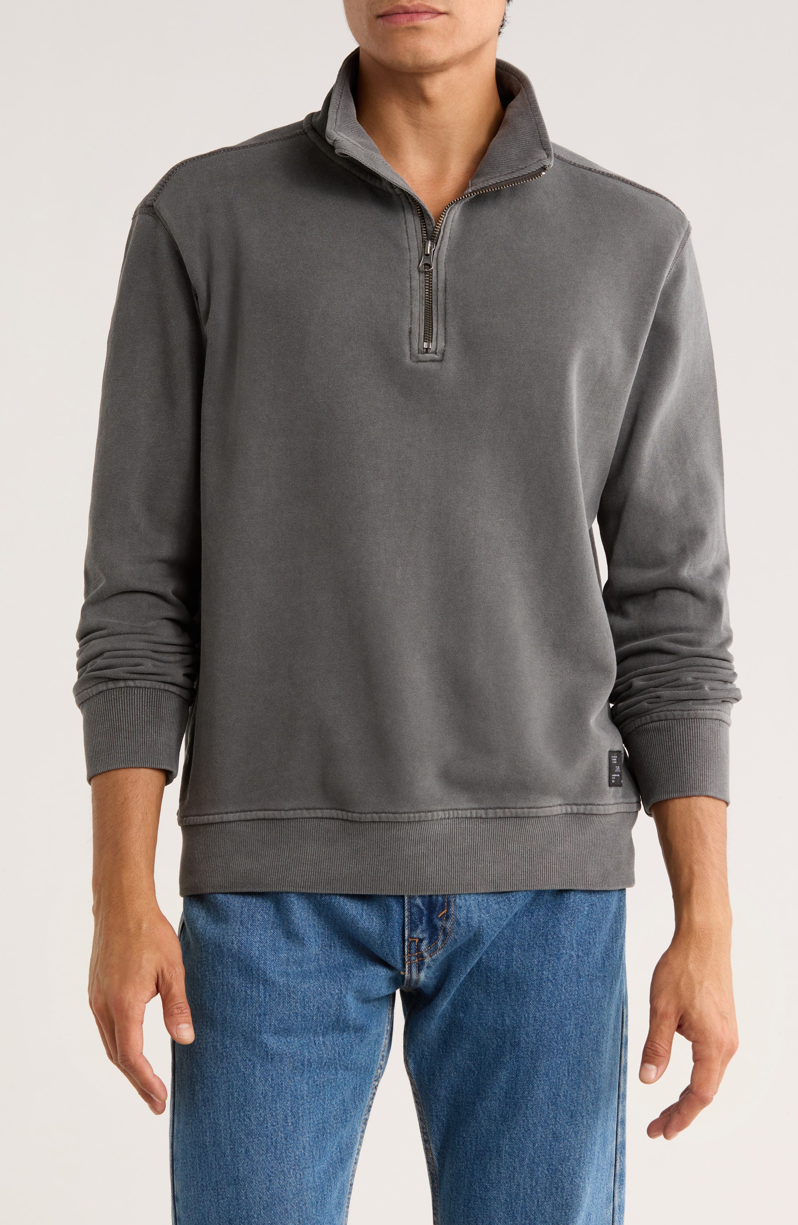 Union Bronn French Terry Quarter Zip Sweatshirt