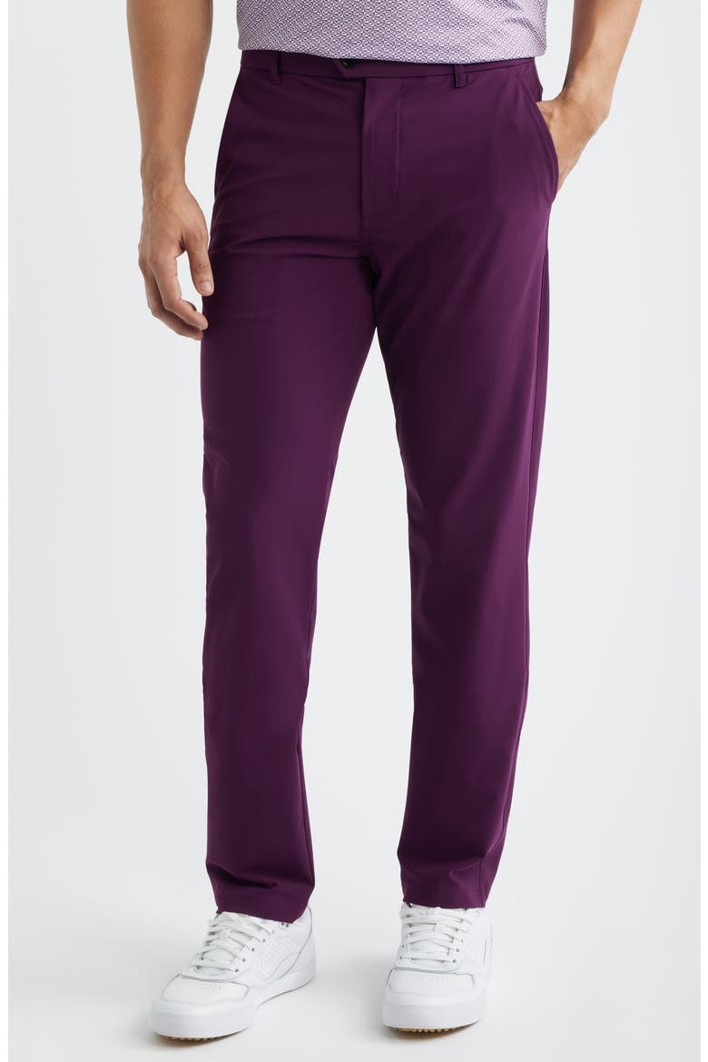 Monkauk Trim Fit Flat Front Golf Pants, Main, color, ZION