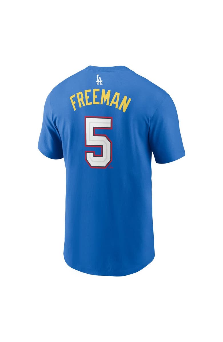 Nike Men's Nike Freddie Freeman Royal National League 2025 All-Star Edition Name & Number T-Shirt, Alternate, color, 