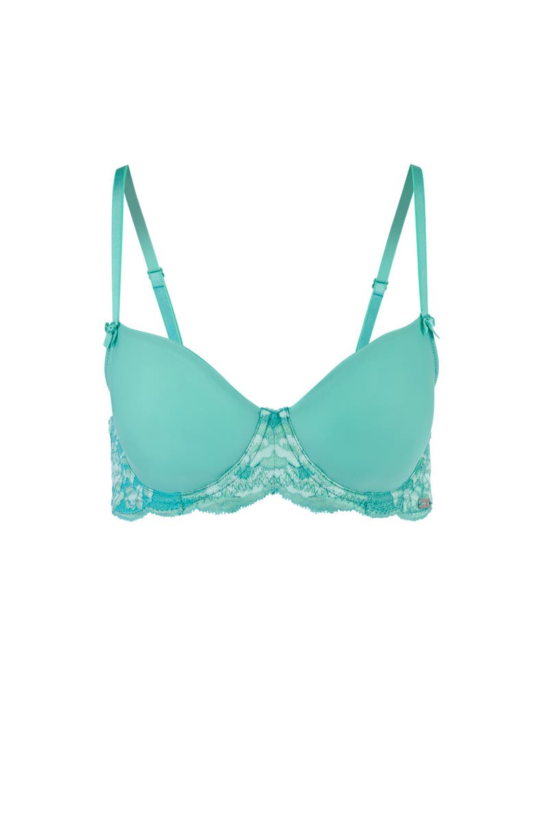 Adore Me Missy Unlined Demi Bra, Alternate, color, Medium Green
