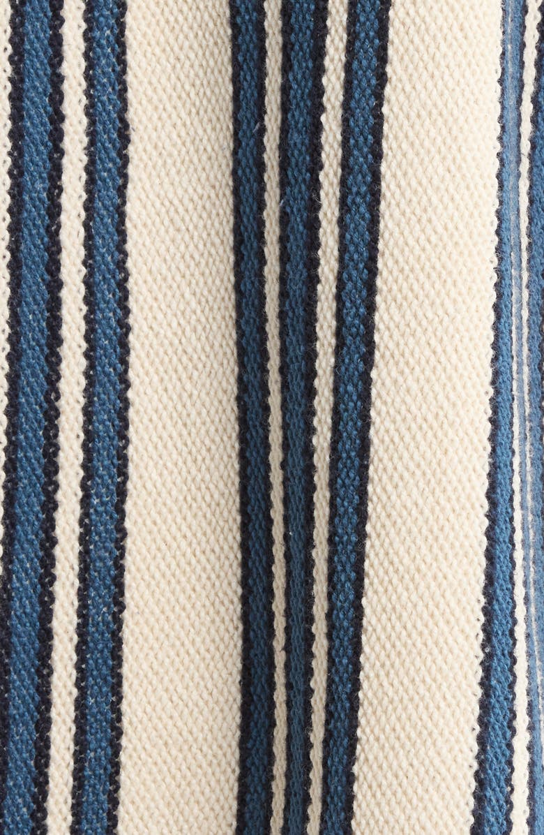 Faherty Baja Organic Cotton Beach Hoodie, Alternate, color, Kingfisher Stripe