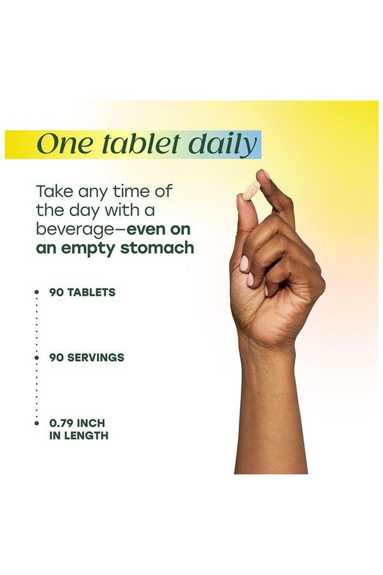 One Daily Multivitamin for Women & Men, Iron Free Multivitamin, Vegetarian, Non-GMO, 90 Tablets, Alternate, color, None