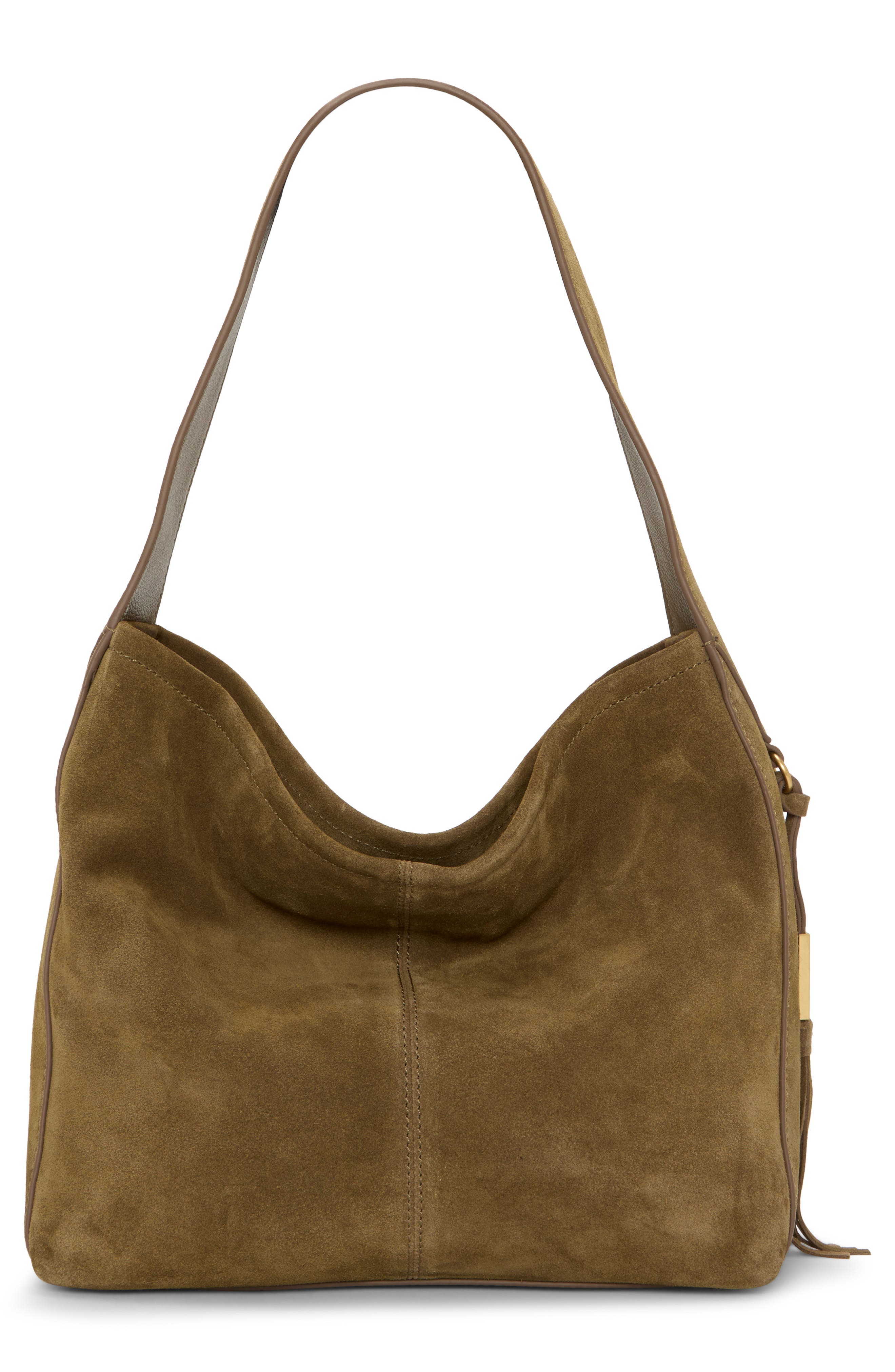 Vince Camuto Aleah Suede Tote, Alternate, color, Reishi