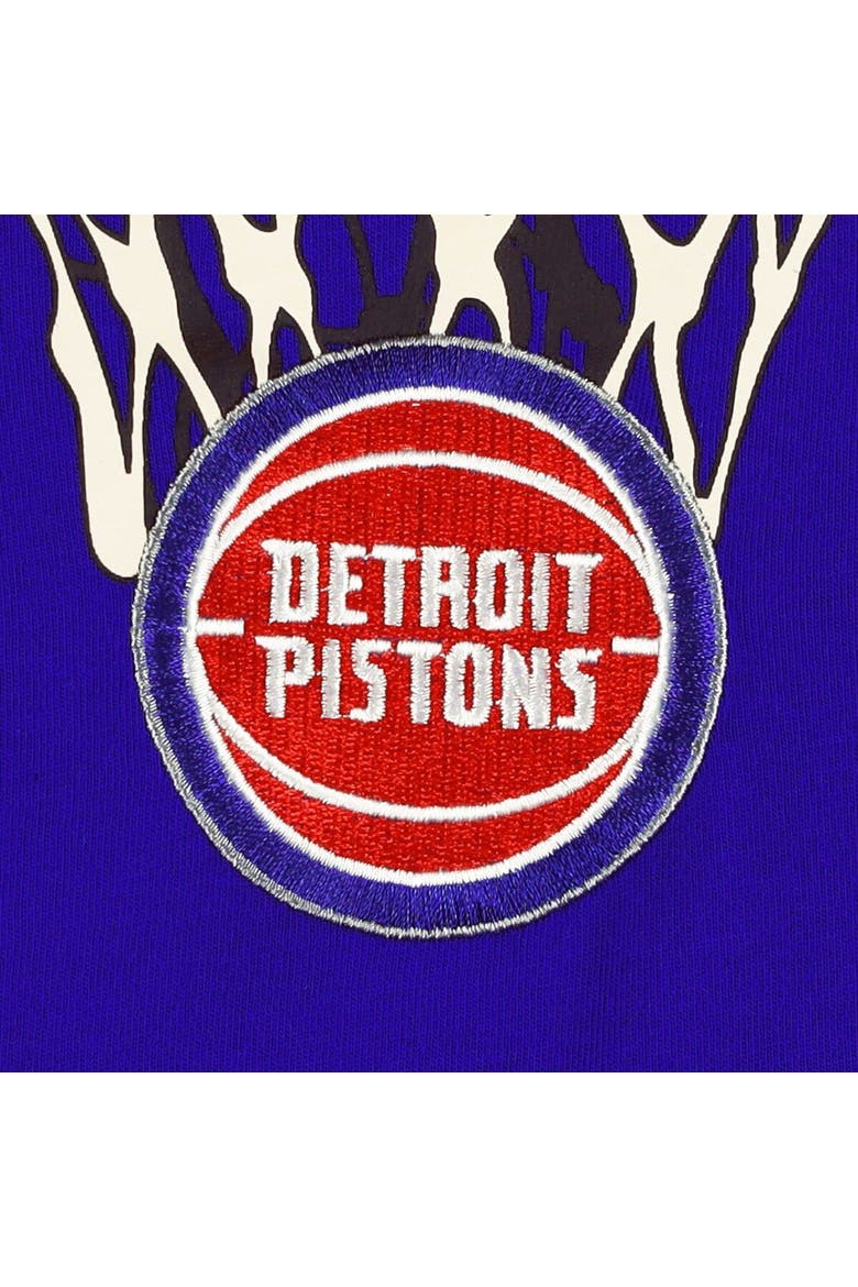 Men's Tommy Jeans Blue Detroit Pistons Tim Backboard T-Shirt, Alternate, color, Blue