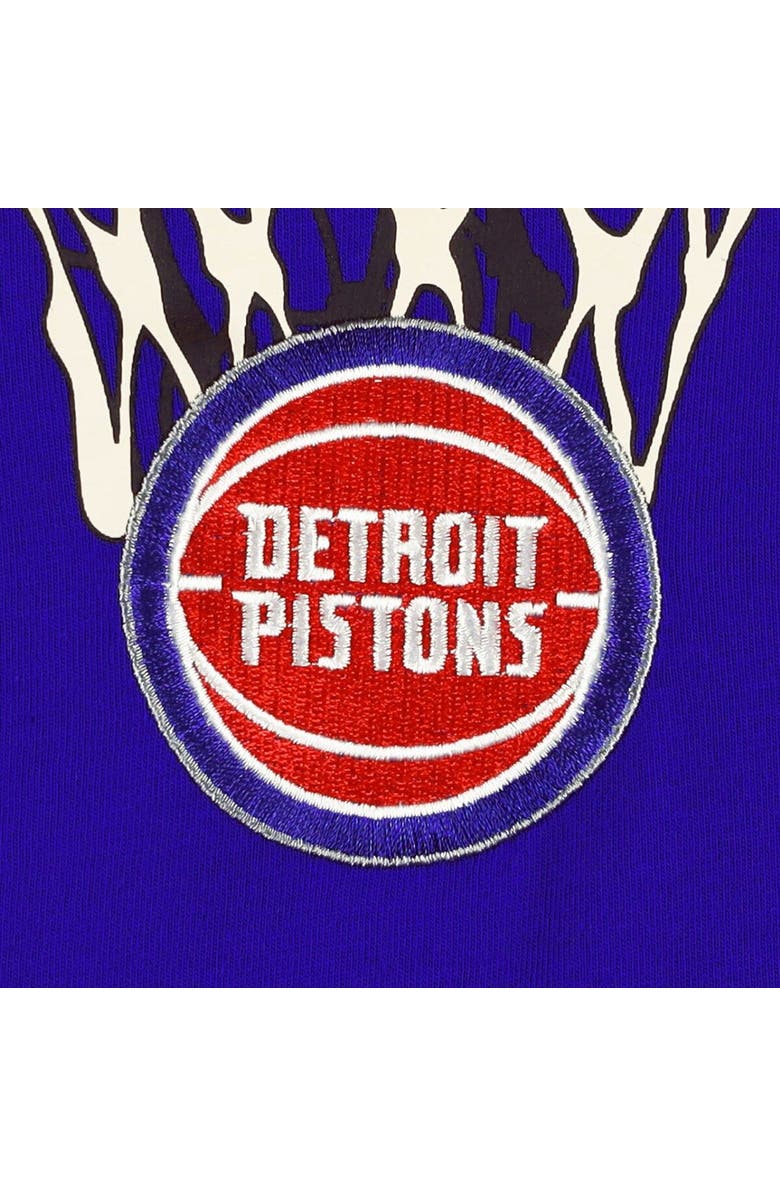 TOMMY JEANS Men's Tommy Jeans Blue Detroit Pistons Tim Backboard T-Shirt, Alternate, color, Blue