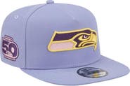 New Era Men's New Era Lavender Seattle Seahawks Bloom A-Frame 9FIFTY Snapback Hat
