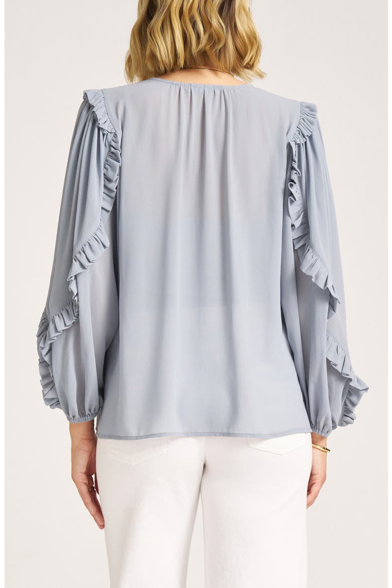 Tawny Button-Up Shirt, Alternate, color, SMOKE