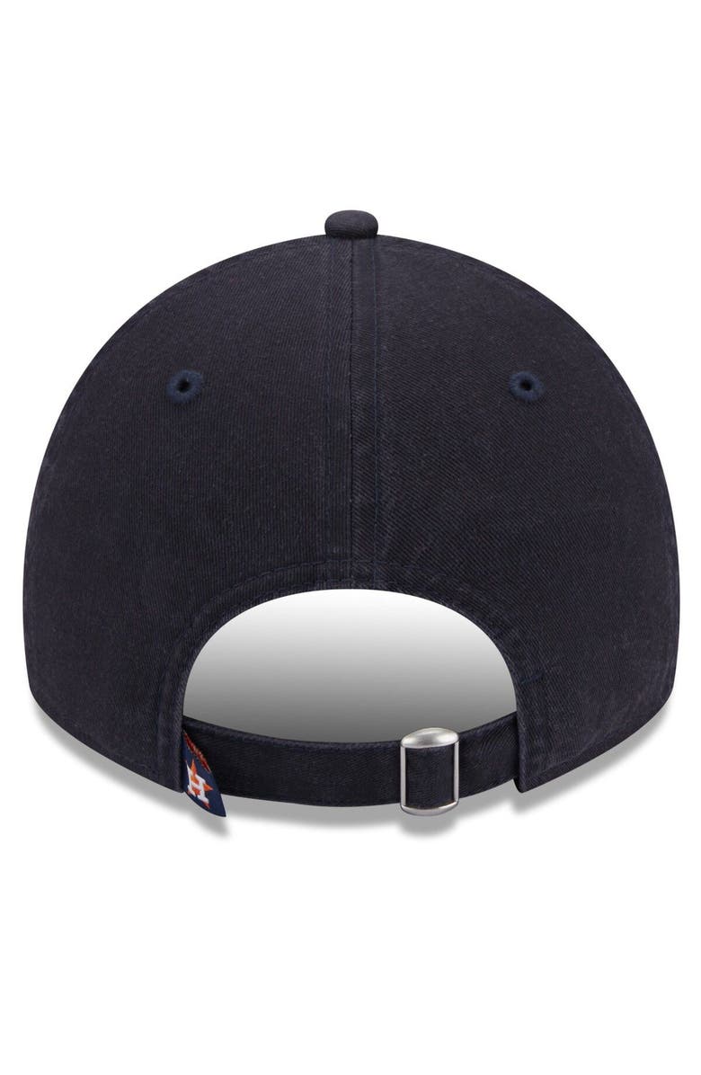 New Era Women's New Era Navy Houston Astros Leaves 9TWENTY Adjustable Hat, Alternate, color, Navy