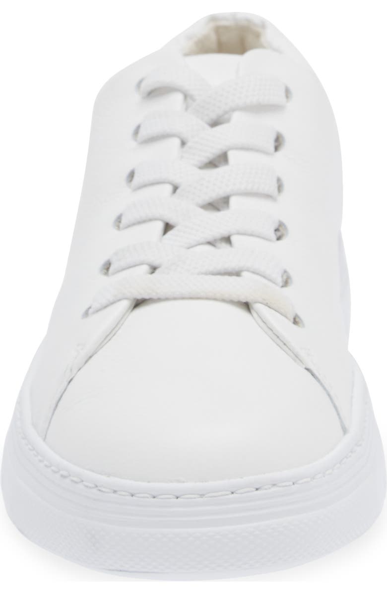 Paul Green Grip Sole Sneaker, Alternate, color, White Leather