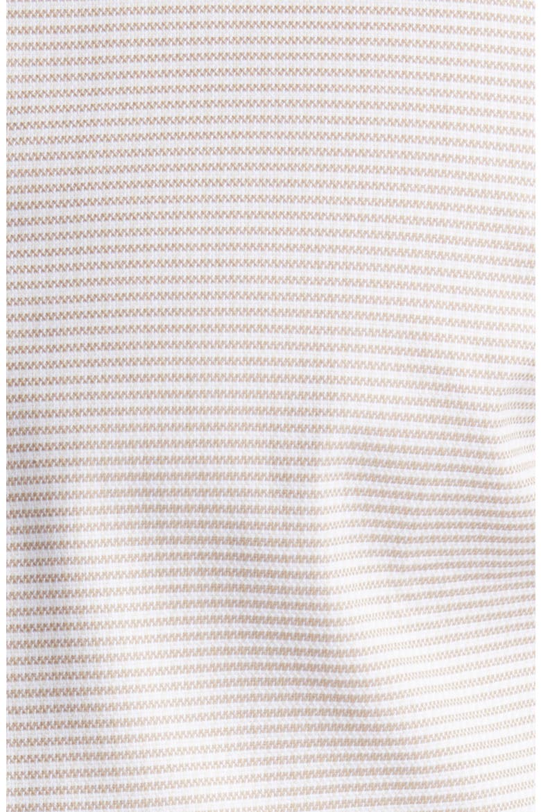 Hank Kent Stripe Stretch Dress Shirt, Alternate, color, WHITE