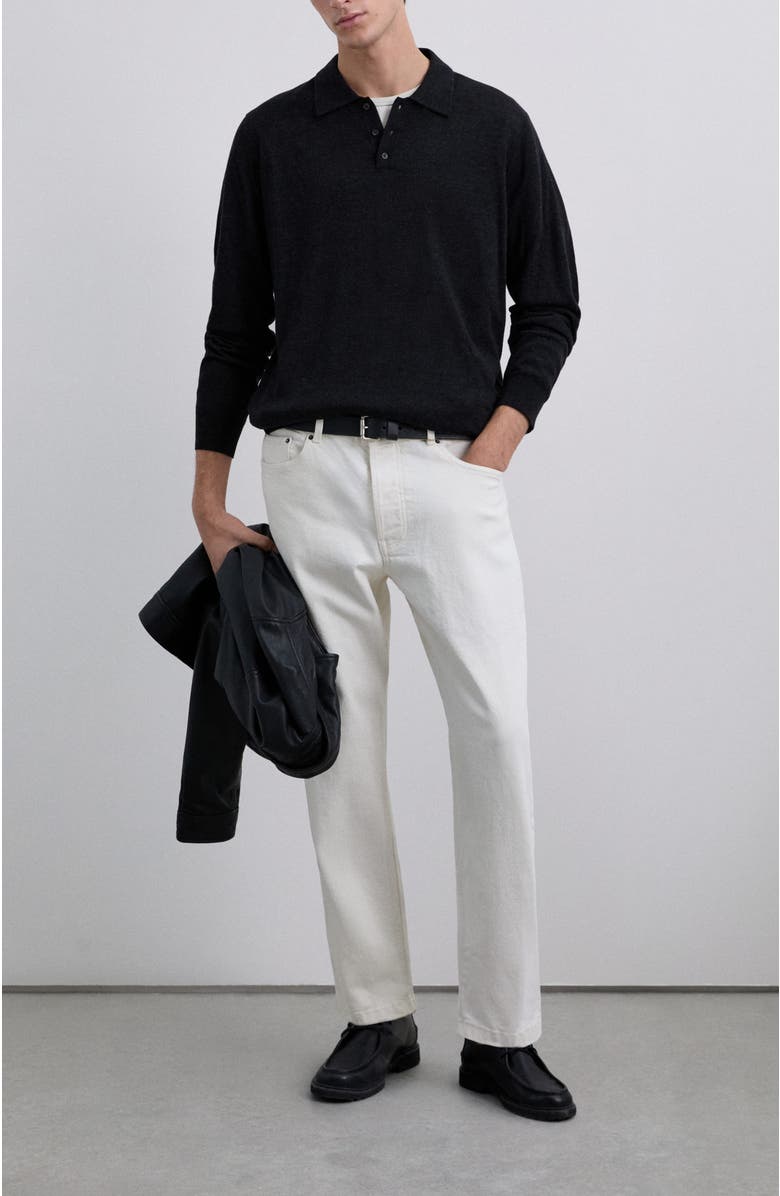 Scalpers Icon Farrel Polo Tricot, Alternate, color, Darkgrey