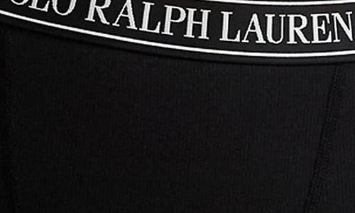 Polo Ralph Lauren Logo Band Knit Boxers In Black