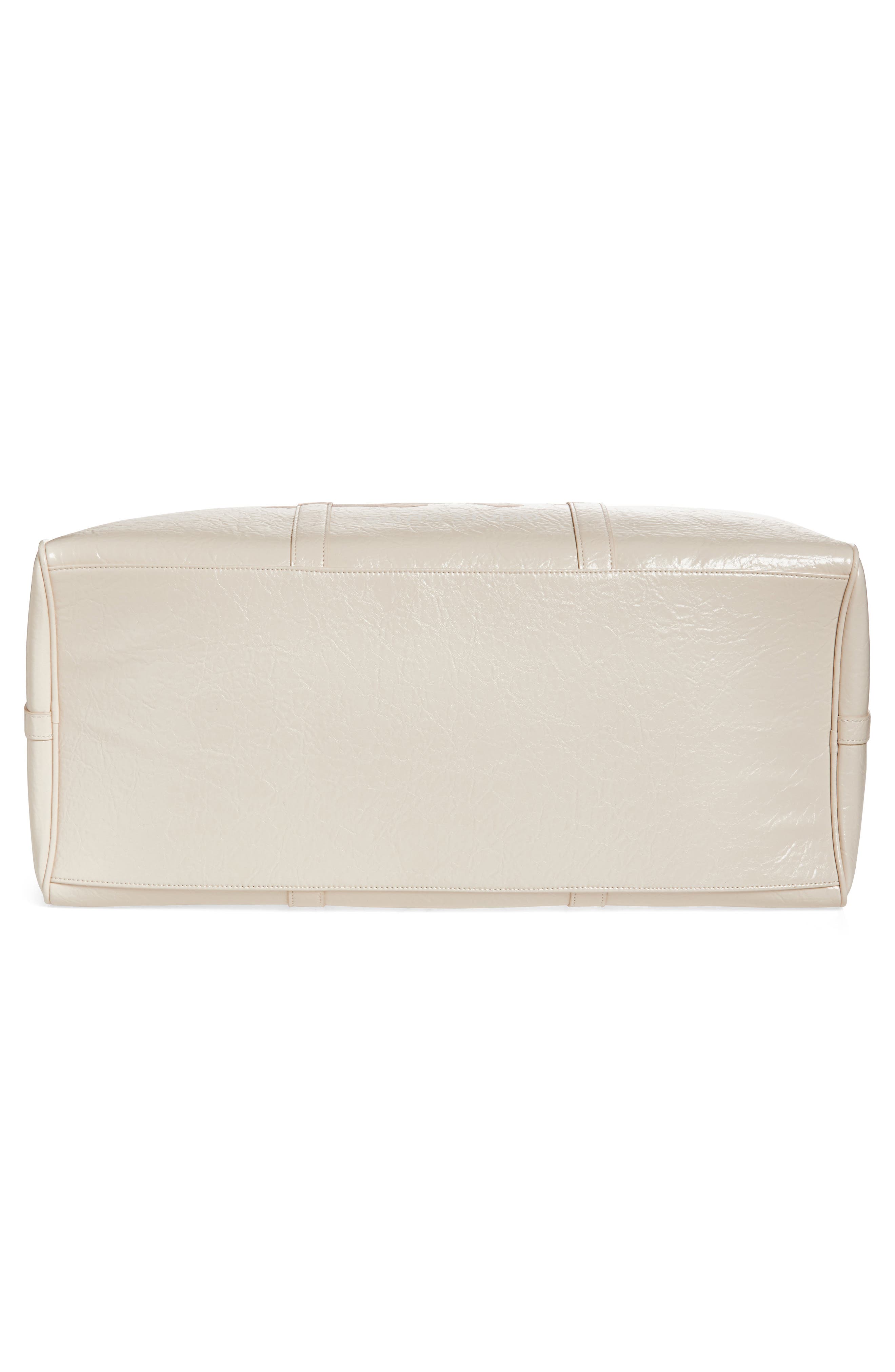SANTO STUDIO Twitch Stenberg Ivory Duffel Bag, Alternate, color, Cream